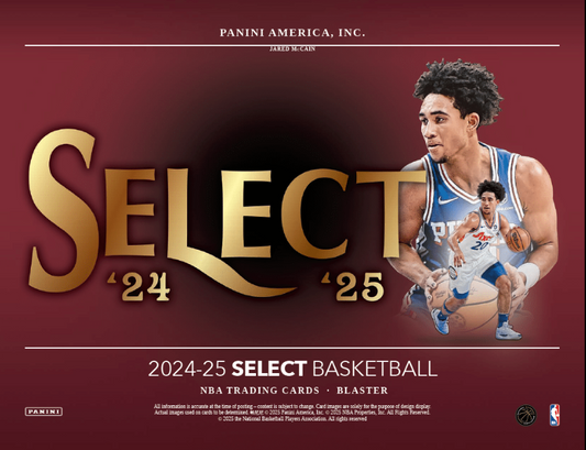 2024-25 Select Basketball Hobby Blaster Box - 6/18/25 Release Date