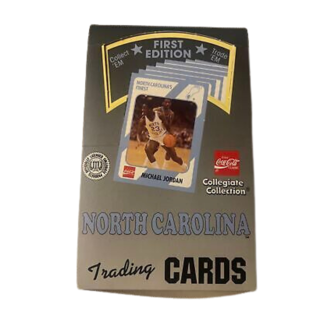 1989 North Carolina Tar Heels Trading Cards First Edition Box