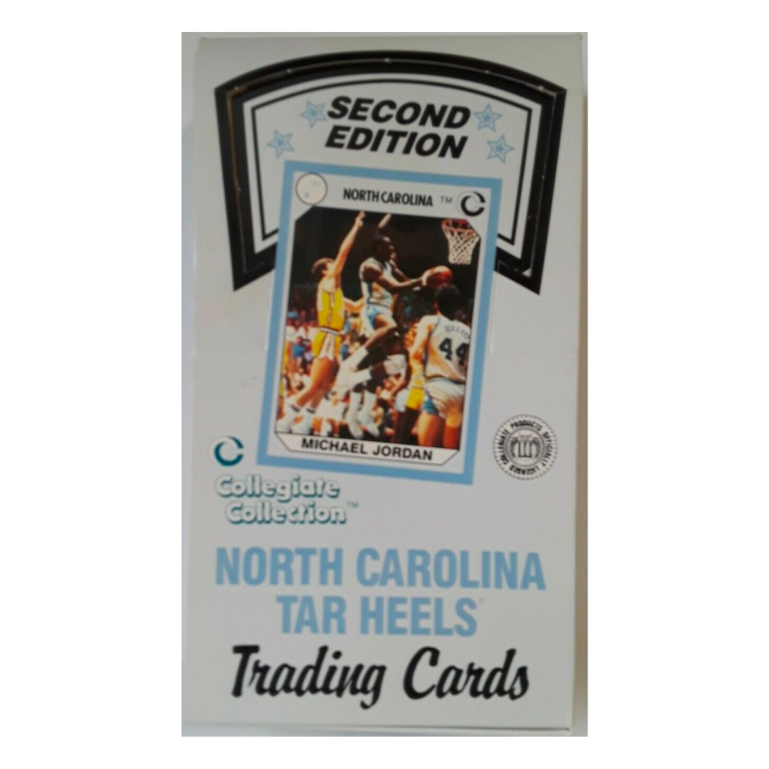 1990 North Carolina Tar Heels Trading Cards Second Edition Box