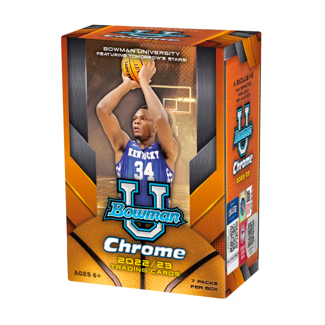 2022-23 Bowman University Chrome Basketball - Value Box