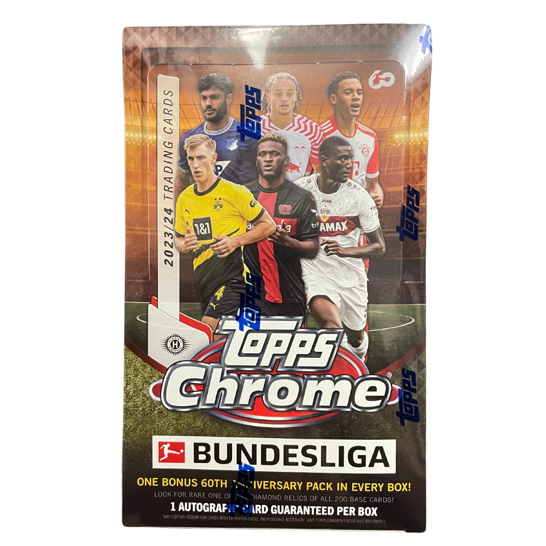 2023/24 Topps Chrome Bundesliga Soccer Hobby Box