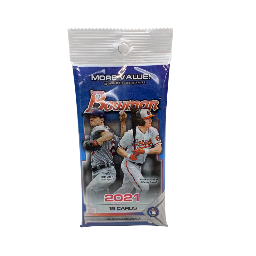 2021 Bowman Baseball Pack (19 Cards) - GotBaseballCards