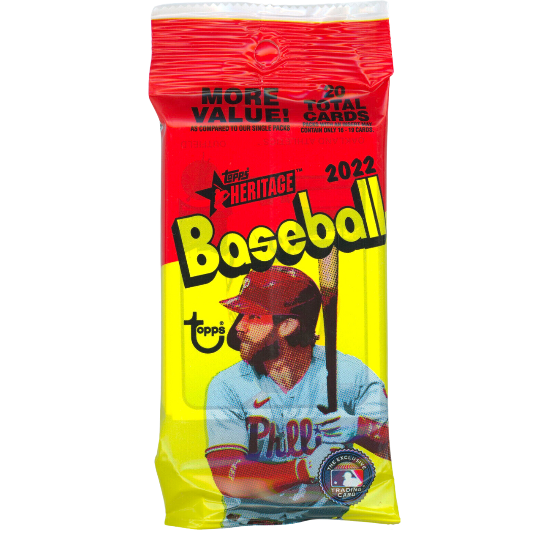 2022 Topps Heritage Value Fat Pack - GotBaseballCards