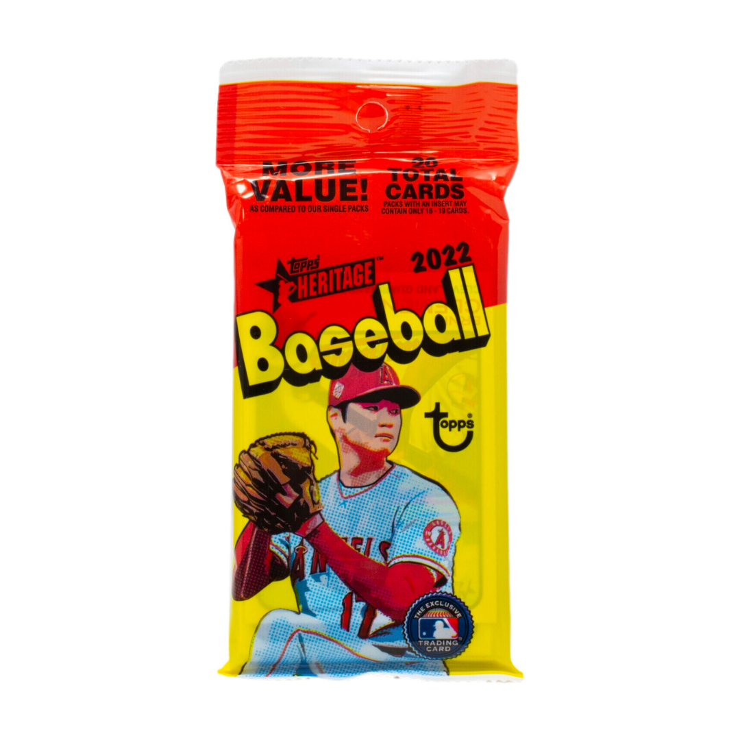 2022 Topps Heritage Value Fat Pack - GotBaseballCards