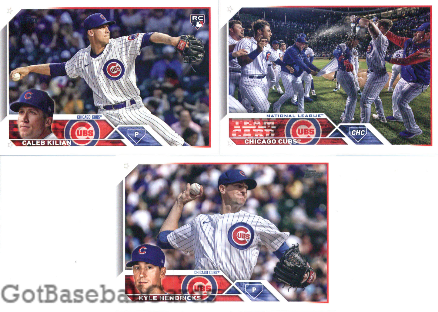 2023 Topps Complete Master Chicago Cubs Team Set of 36 Cards - GotBaseballCards