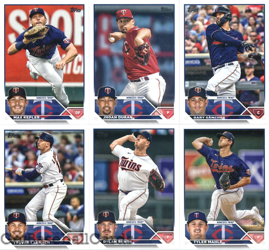 2023 Topps Complete Master Minnesota Twins Team Set of 39 Cards - GotBaseballCards