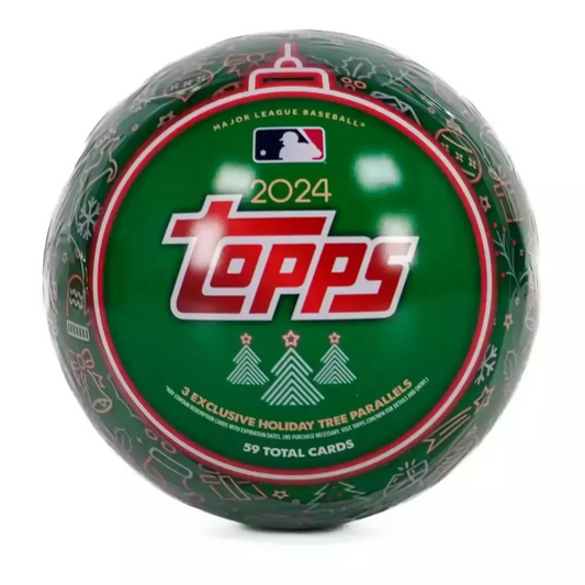 2024 Topps Baseball Holiday Tin - GotBaseballCards