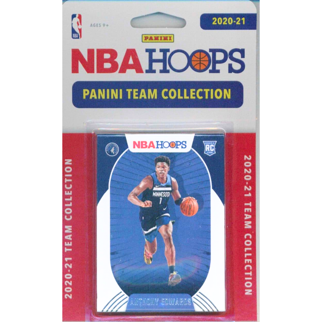 Panini Wolves 2020-21 Panini NBA Hoops Team Set - Minnesota Timberwolves ...