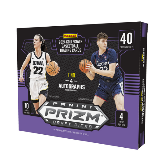 2024 Panini Prizm Collegiate Basketball Hobby Box - GotBaseballCards