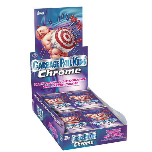 2024 Topps Chrome Garbage Pail Kids Hobby Box - GotBaseballCards