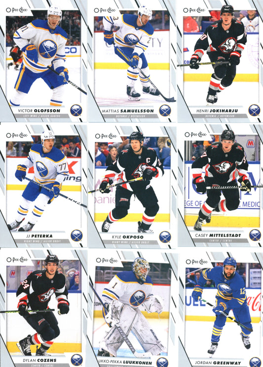 2023-24 O-Pee-Chee Veterans Buffalo Sabres Team Set of 17 Cards - GotBaseballCards