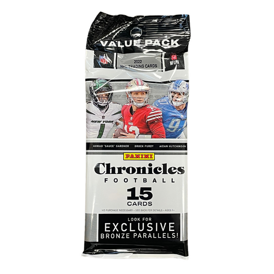 2022 Panini Chronicles Football Jumbo Value Pack (Bronze Parallels!)