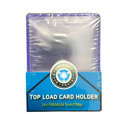 198pt Thick 3x4 Top Loader (10 ct)