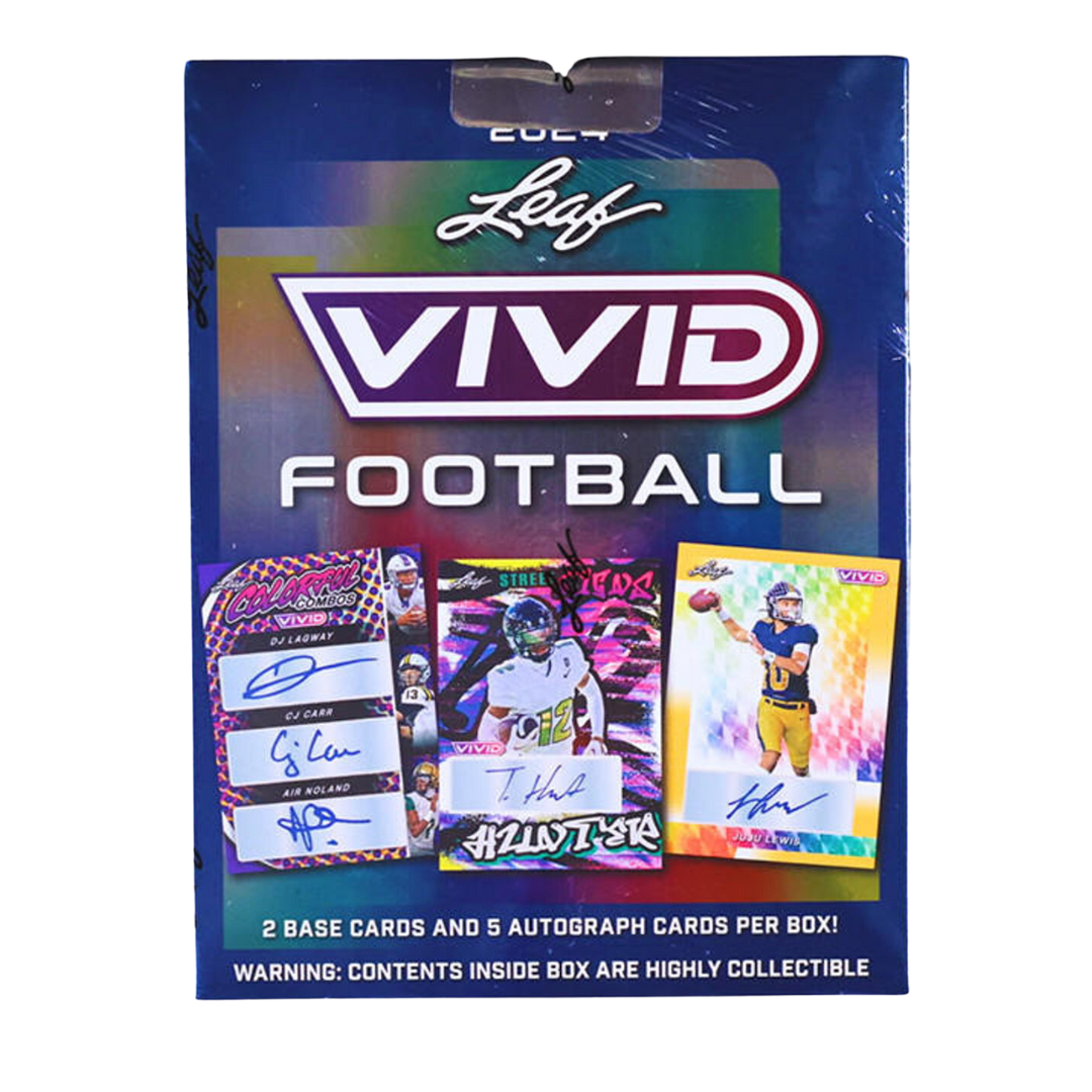 2024 Leaf Vivid Football Hobby Box