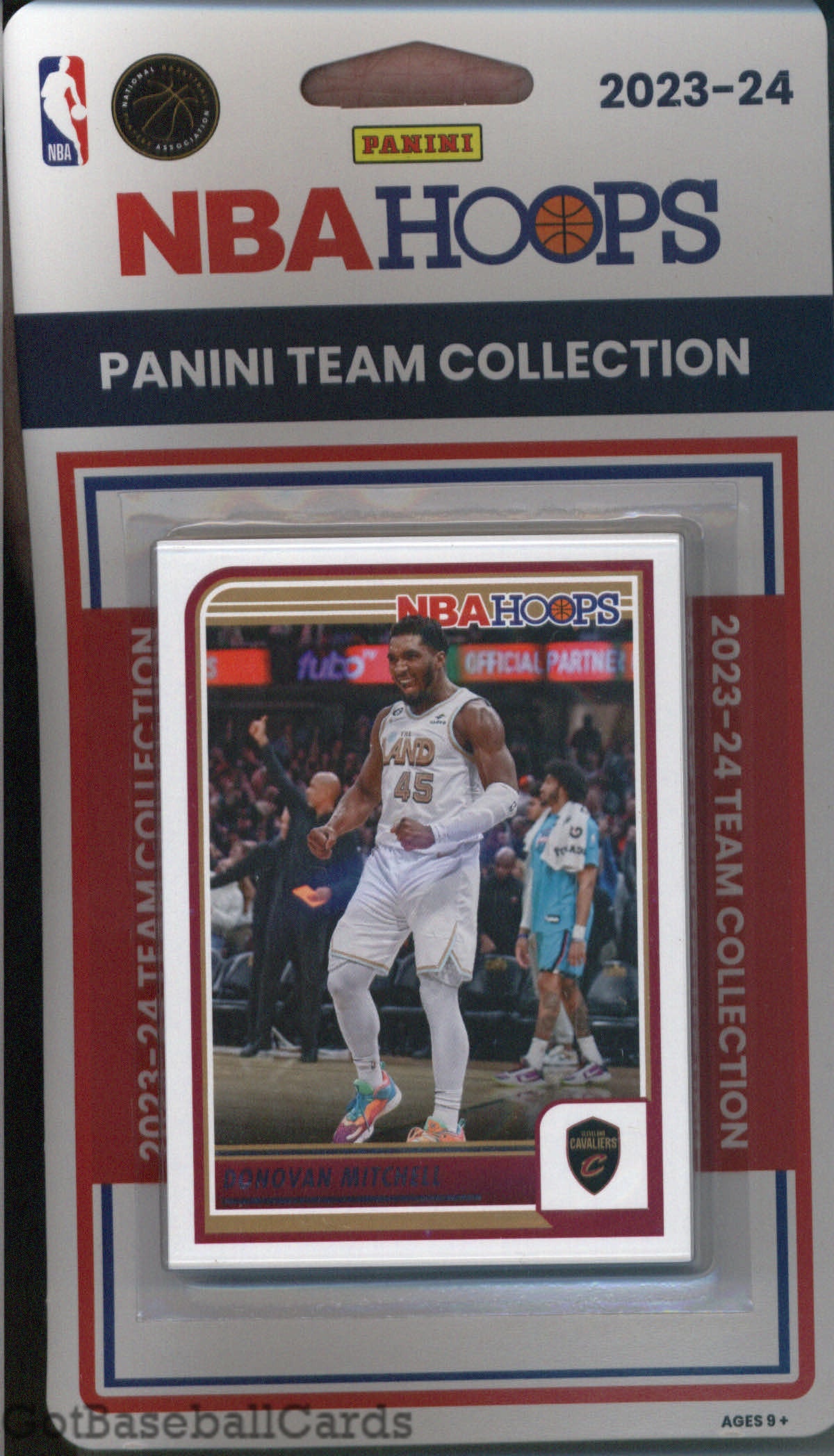 2023-24 Hoops Factory Sealed Cleveland Cavaliers Team Set of 9 Cards