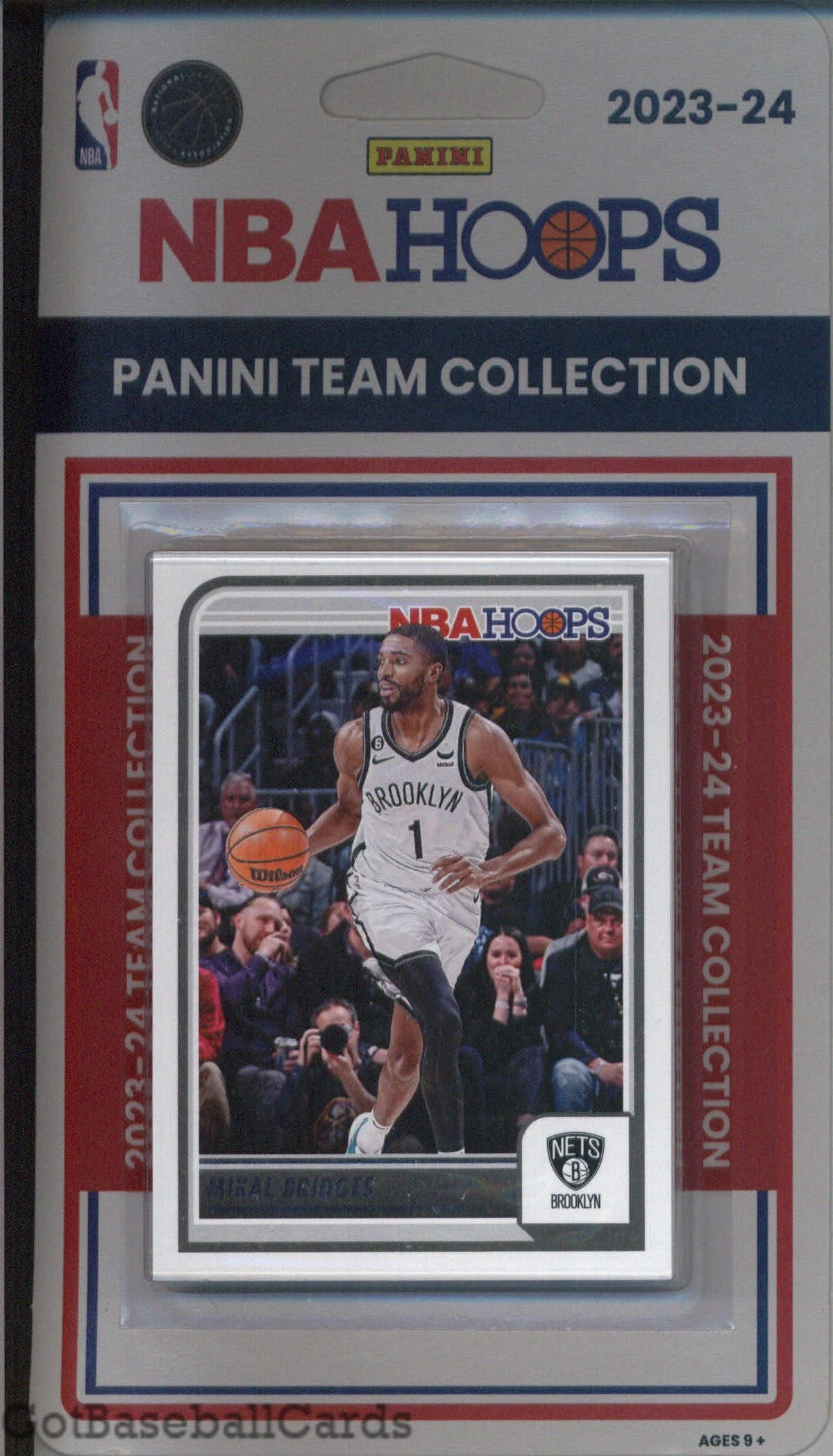 2023-24 Hoops Factory Sealed Brooklyn Nets Team Set of 11 Cards