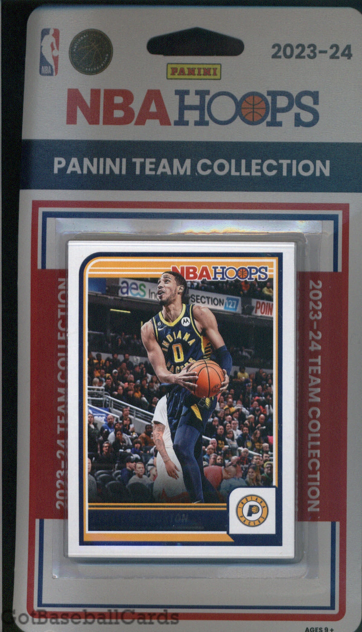 2023-24 Hoops Factory Sealed Indiana Pacers Team Set of 9 Cards