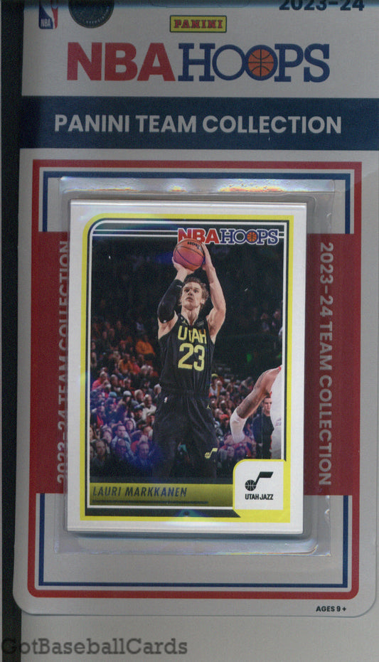 2023-24 Hoops Factory Sealed Utah Jazz Team Set of 11 Cards - GotBaseballCards